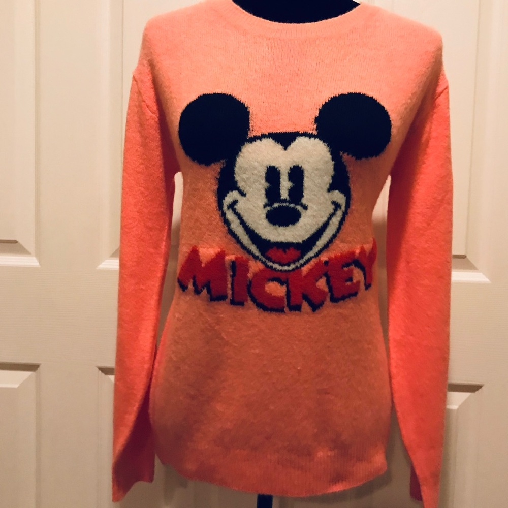 H&M Peach Disney Sweater